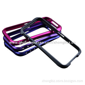Fashionable Aluminum Alloy Metal Frame Bumper Case for iPhone 5/5S, Various Colors are Available